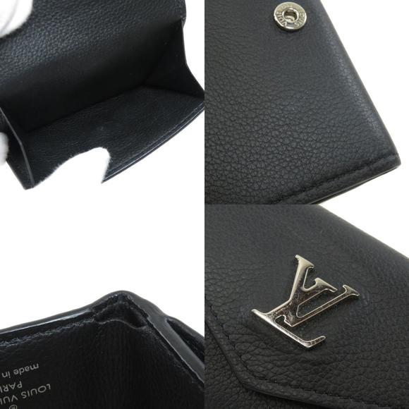 Louis Vuitton Portefeuille Lock Mini Bi-Fold Wallet Taurillon Leather - Picture 10 of 11